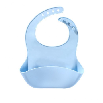 Unisex eco-friendly baby silicon bib